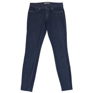 Rich & Skinny Jeans Houndstooth Pattern Skinny Stretch Jeans